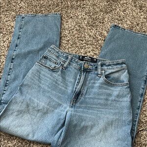 Hollister Blue Straight Leg Jeans Classic Style